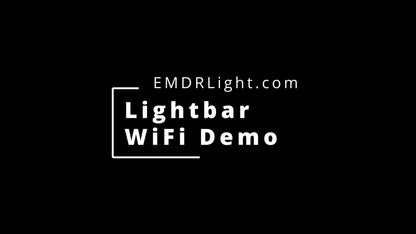 EMDR Lightbar.  Stand alone remote control or Wi-Fi operation option.